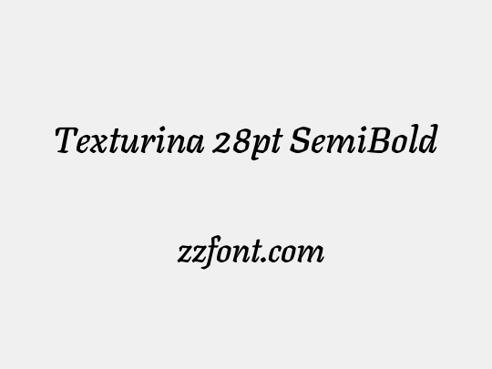 Texturina 28pt SemiBold