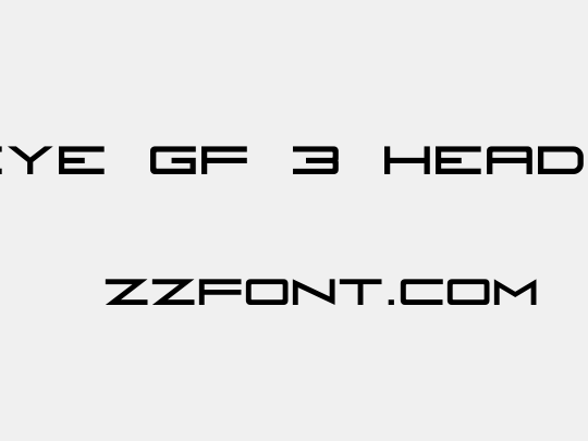 Fireye GF 3 Headline