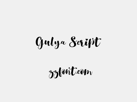 Gulya Script