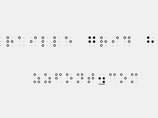 Braille Grid HC