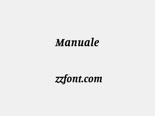 Manuale