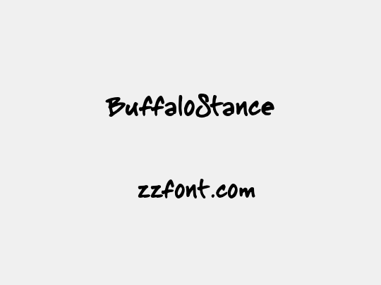 BuffaloStance