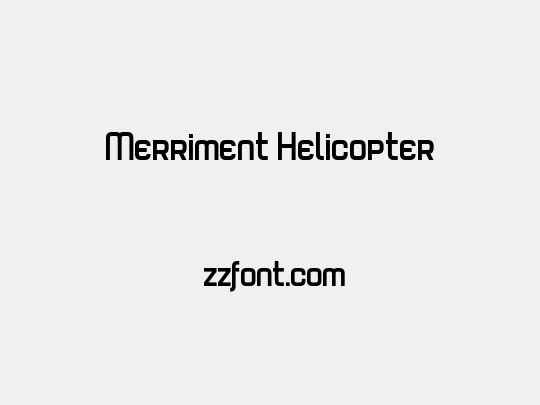 Merriment Helicopter