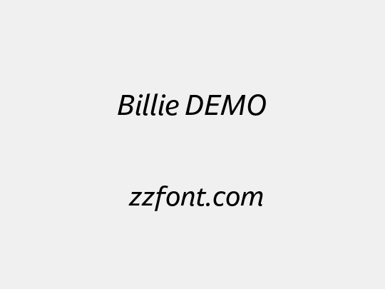 Billie DEMO