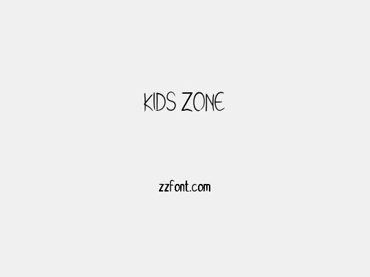 KIDS ZONE