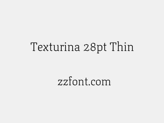 Texturina 28pt Thin