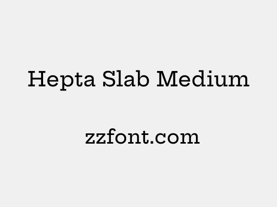 Hepta Slab Medium