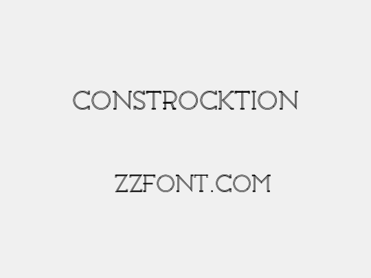 Constrocktion