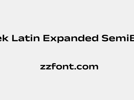 Anek Latin Expanded SemiBold