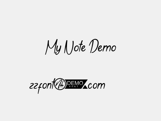 My Note Demo