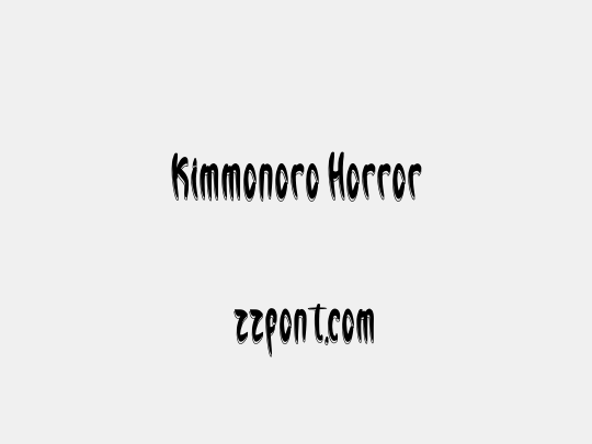 Kimmonoro Horror