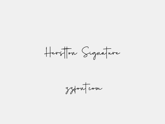 Herstton Signature