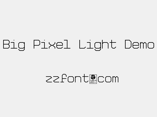 Big Pixel Light Demo