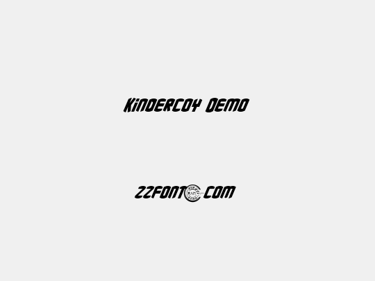 Kindercoy Demo