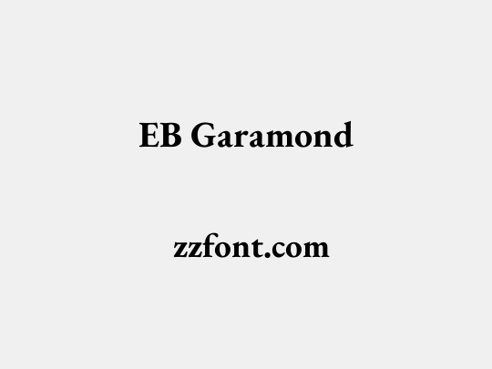 EB Garamond