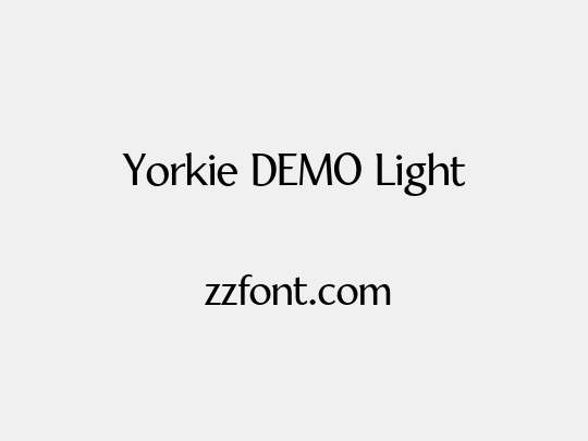 Yorkie DEMO Light