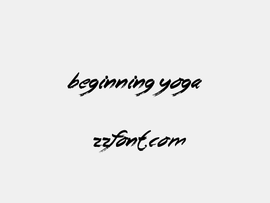 Beginning Yoga