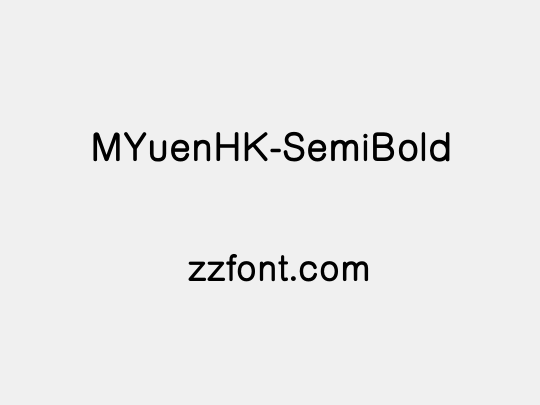 MYuenHK-SemiBold