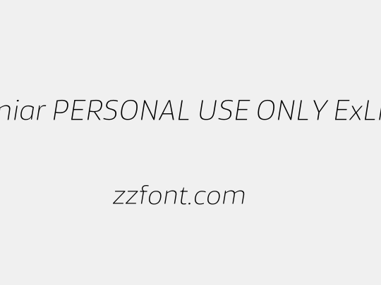 Famiar PERSONAL USE ONLY ExLight