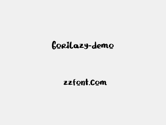 Gorilazy-demo