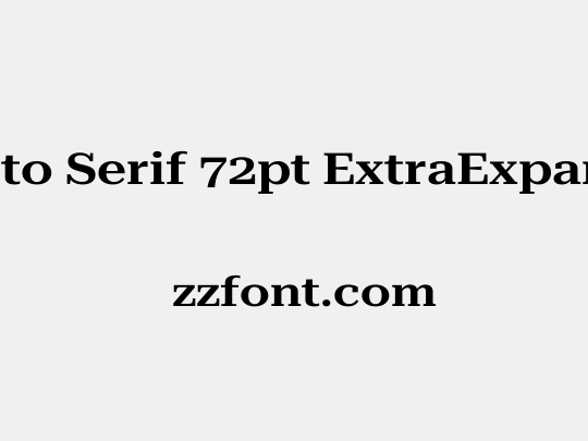 Roboto Serif 72pt ExtraExpanded SemiBold