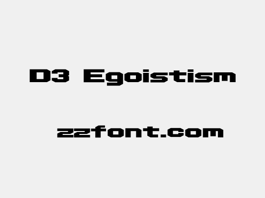 D3 Egoistism