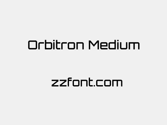 Orbitron Medium