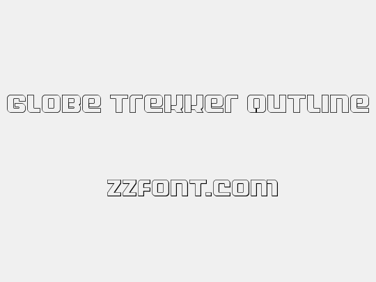 Globe Trekker Outline