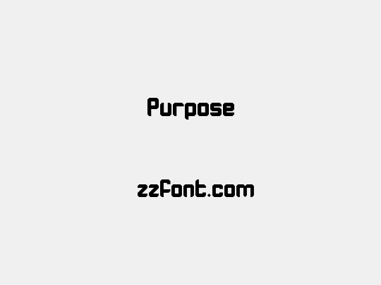 Purpose