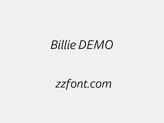 Billie DEMO