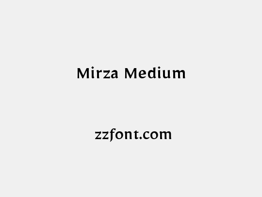 Mirza Medium