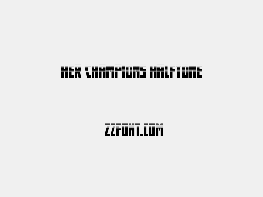 Her Champions Halftone