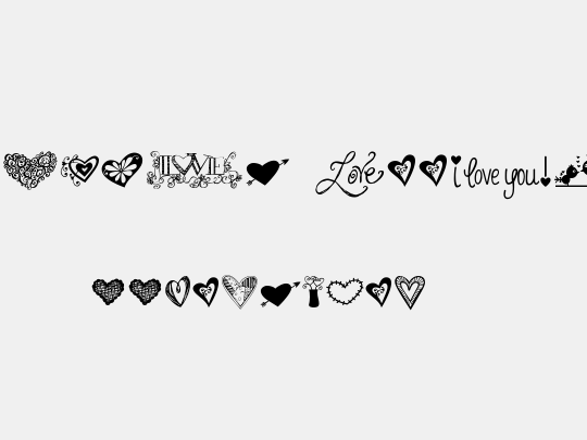 KG Heart Doodles