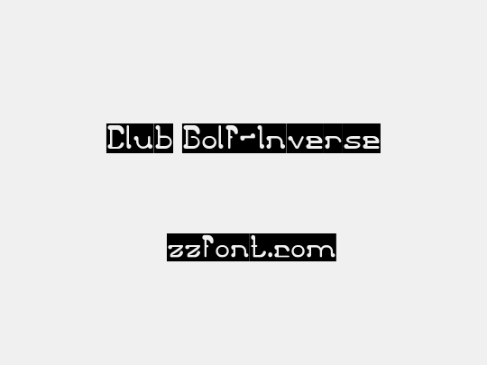 Club Golf-Inverse