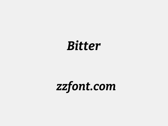 Bitter