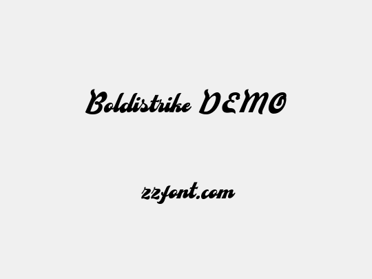 Boldistrike DEMO