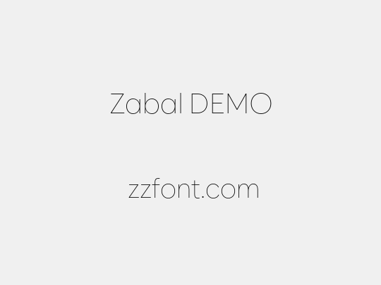 Zabal DEMO
