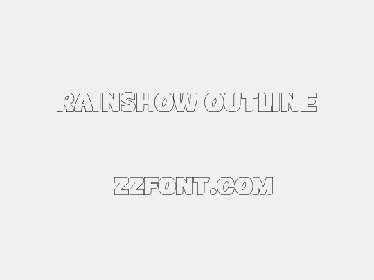 Rainshow Outline
