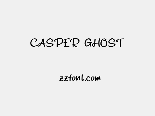 CASPER GHOST