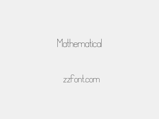 Mathematical