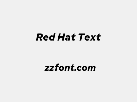 Red Hat Text