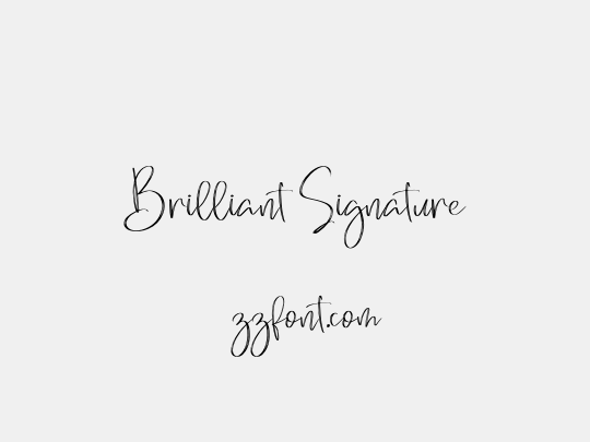 Brilliant Signature
