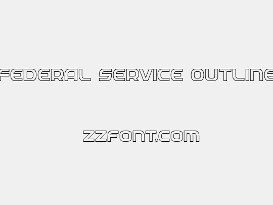 Federal Service Outline