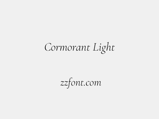 Cormorant Light