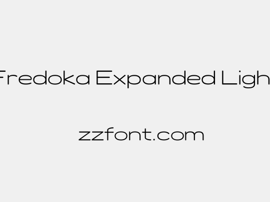 Fredoka Expanded Light