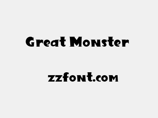 Great Monster 