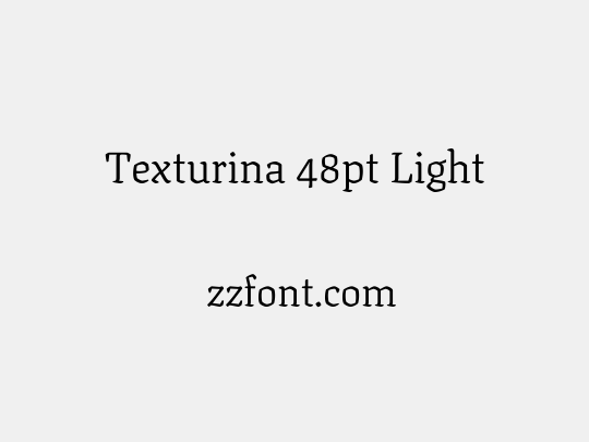 Texturina 48pt Light