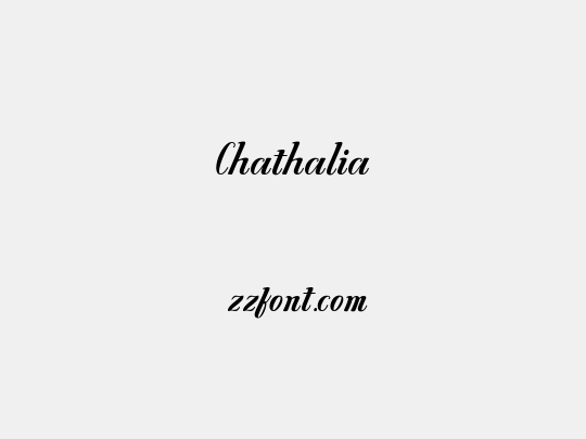 Chathalia
