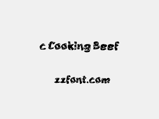 c Cooking Beef