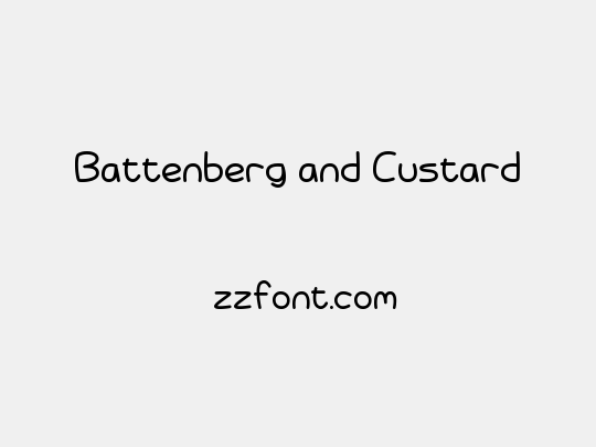 Battenberg and Custard